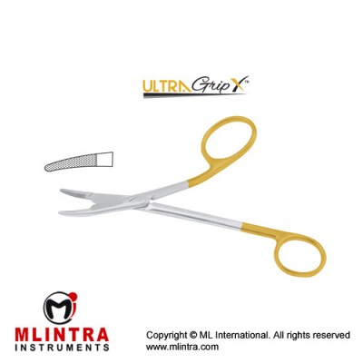 UltraGripX™ TC Gillies Needle Holder Stainless Steel, 16 cm - 6 1/4"